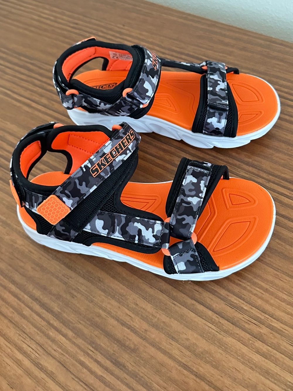 Skechers Kids' S-Lights: Hypno-Splash - Sun Breaks boy's sandals